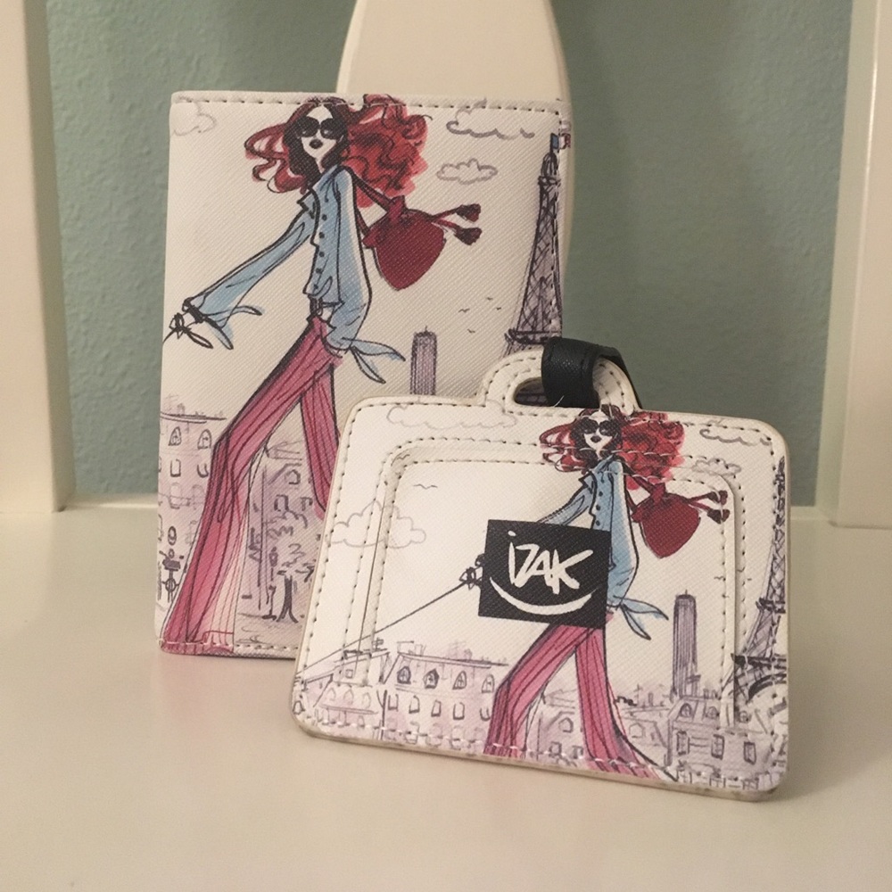 Matching Passport and Luggage Tag